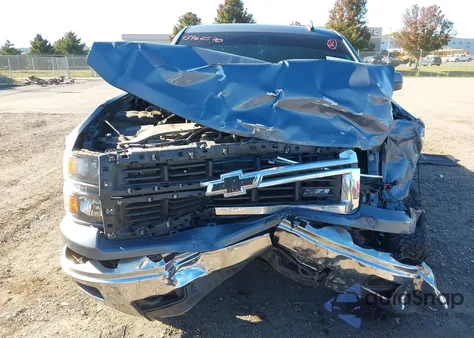 2015 Chevrolet Silverado 1500 2Lt из США, поврежденный, VIN 1GCVKREC9FZ365739